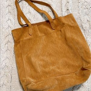 Mustard Yellow Madewell tote
